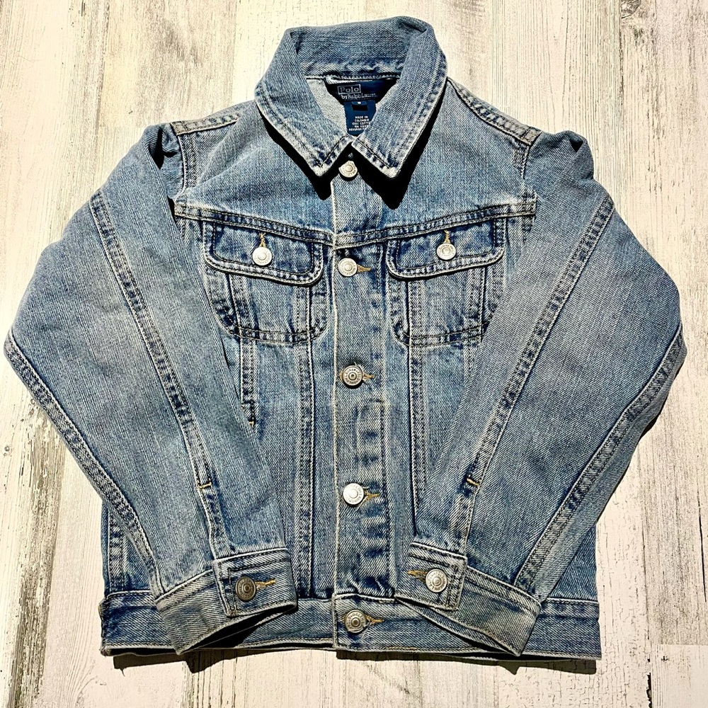 Polo - Ralph Lauren Kids Jeans Jacket Size 5. Suitable for girl or boy